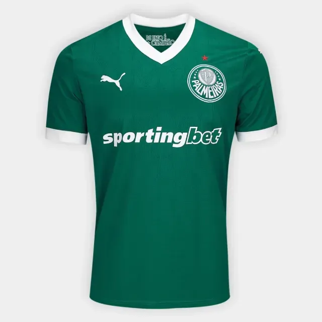 Camisa Palmeiras I e II 25/26 S/N° TORCEDOR - Puma Masculina