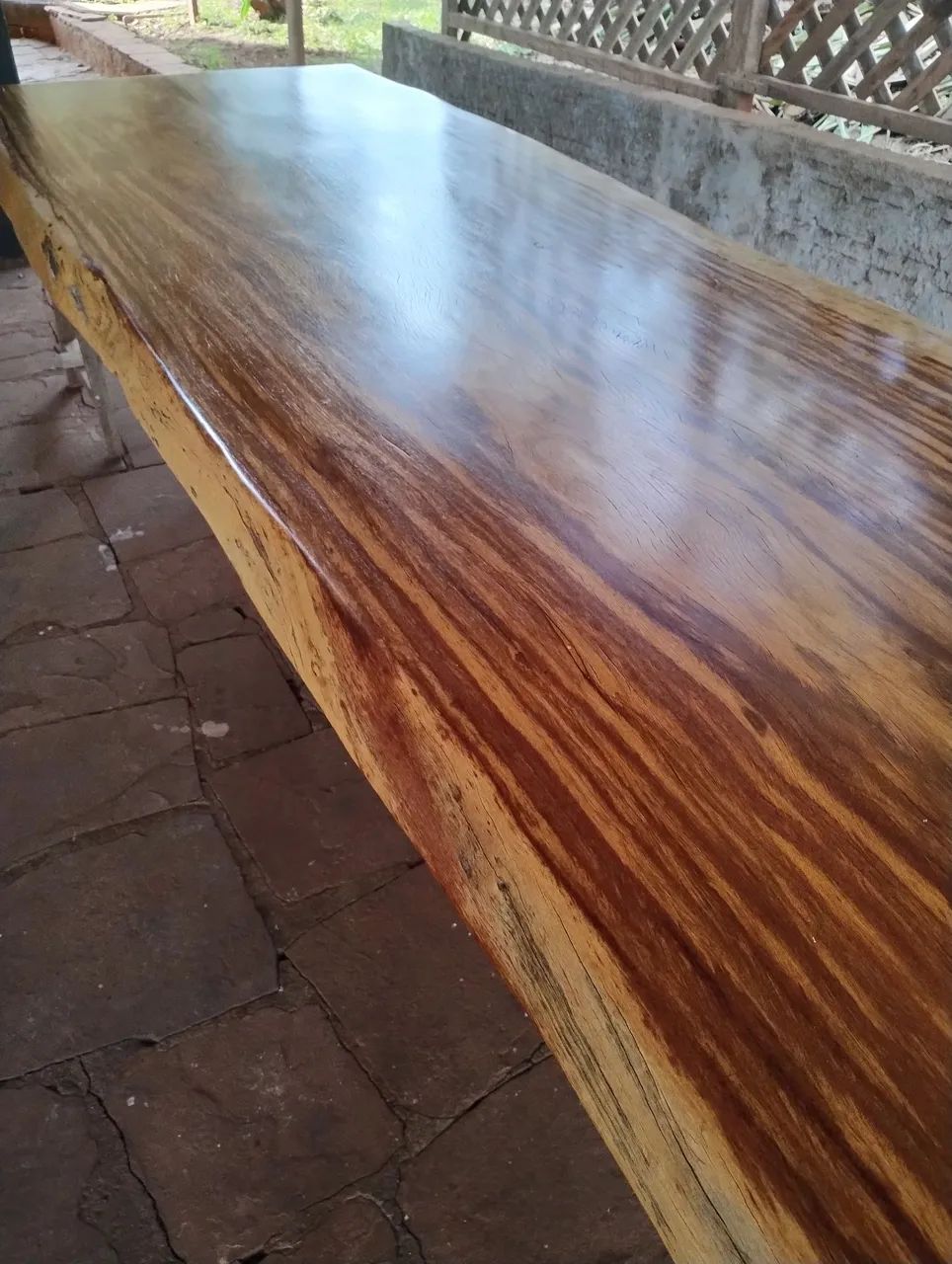 Mesa de Madeira Maciça Rústica Exclusiva - Foto 5