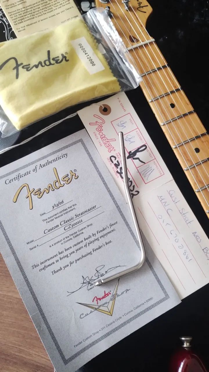 Fender Stratocaster Custom Shop Classic Ash (Maverick Guitars)  - Foto 3