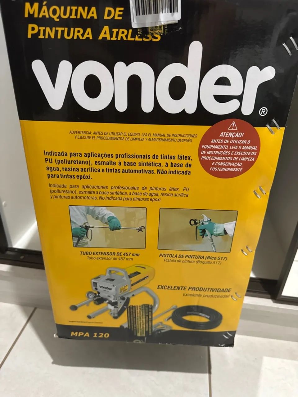 Máquina de pintura Airless - Foto 3