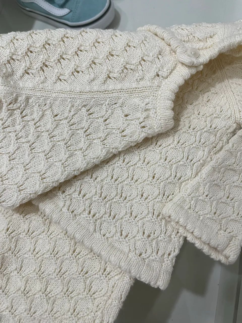 Conjunto de Tricô Zara 1-3 meses - Foto 4