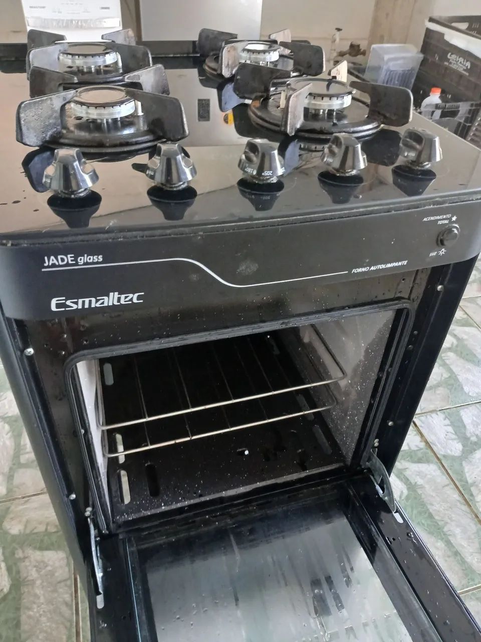 Fogão Esmaltec 4 Bocas com Forno Autolimpante - Foto 4