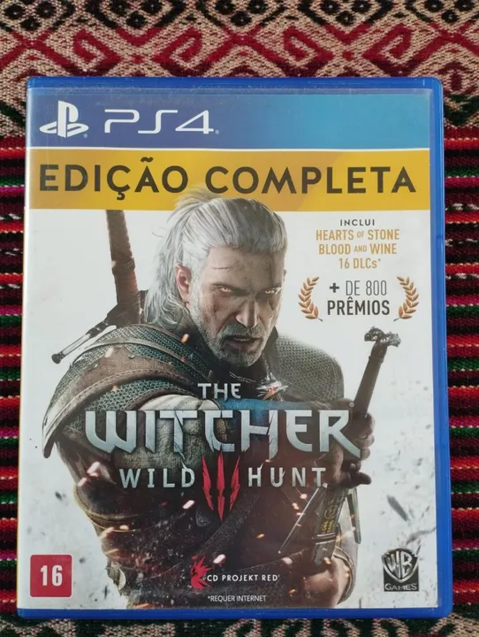 The Witcher 3 Edição Completa PS4