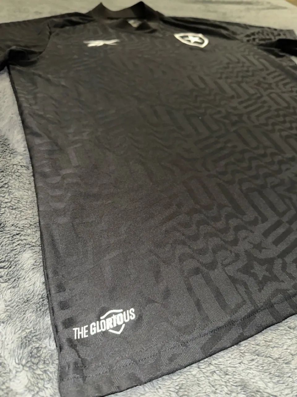 Camisa Botafogo 2023 Reebok Preta - Original  - Foto 4