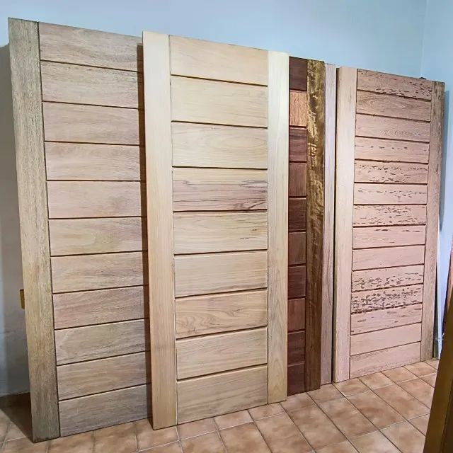 Porta Maciça BBB Madeira de Tauari  - Foto 2