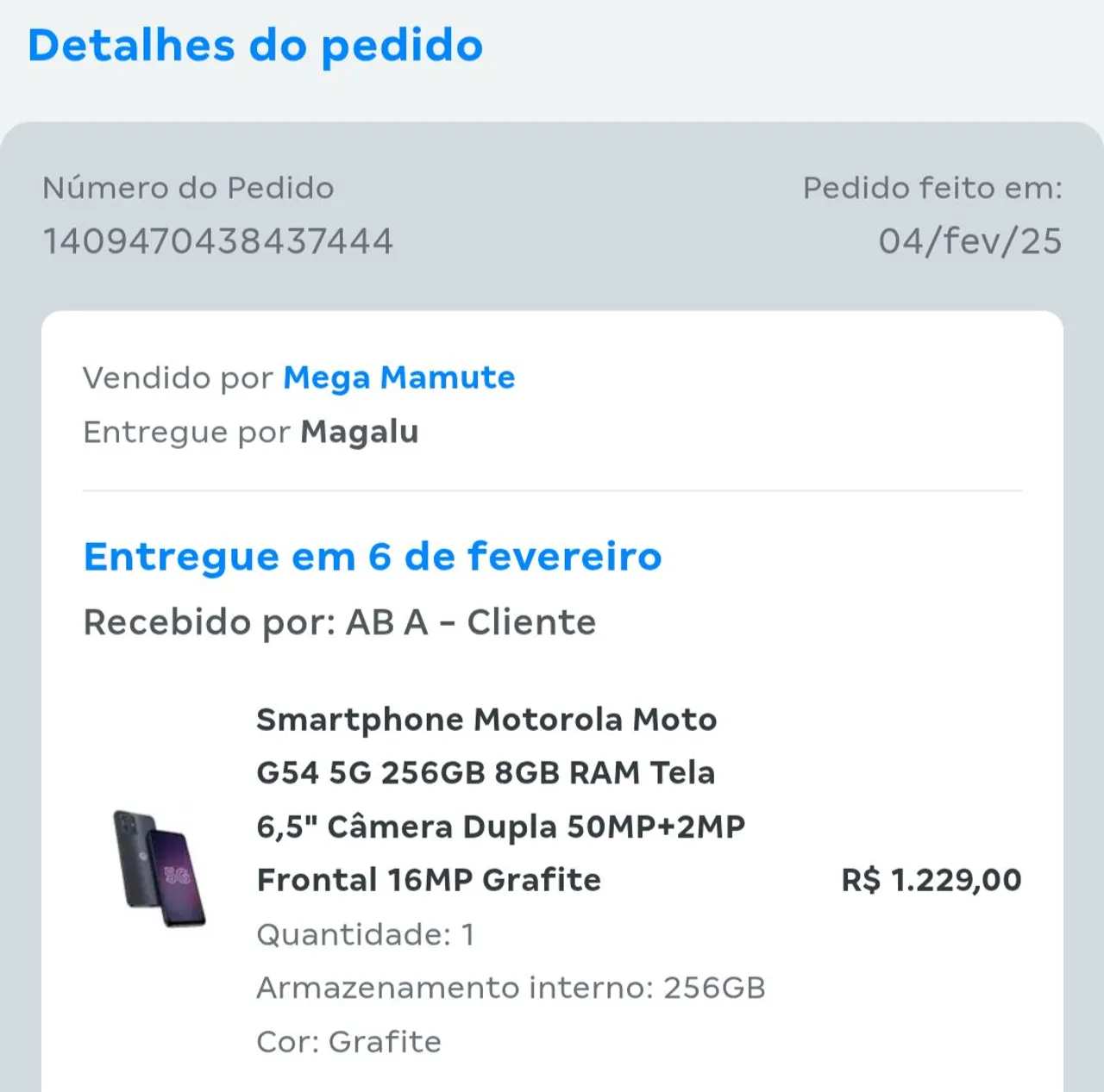 Motorola MotoG 54