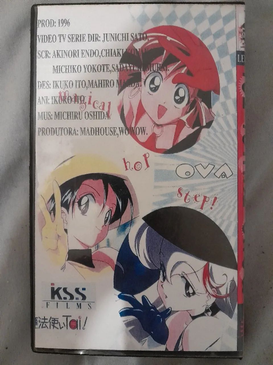 Anime-Maho Tsukai Tai VHS-Raro - Foto 2