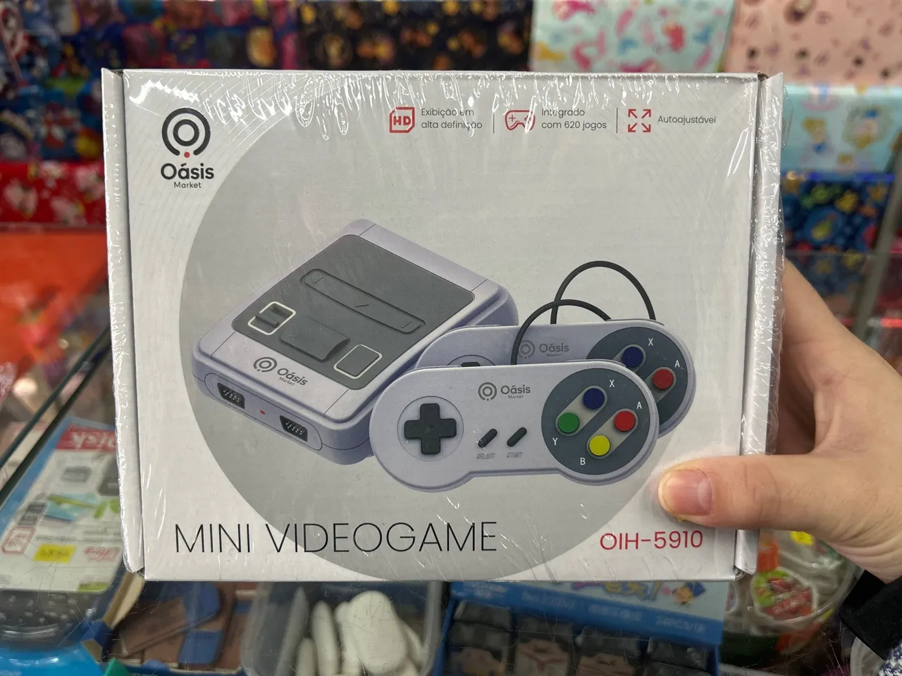 Mini Videogame 620 jogos