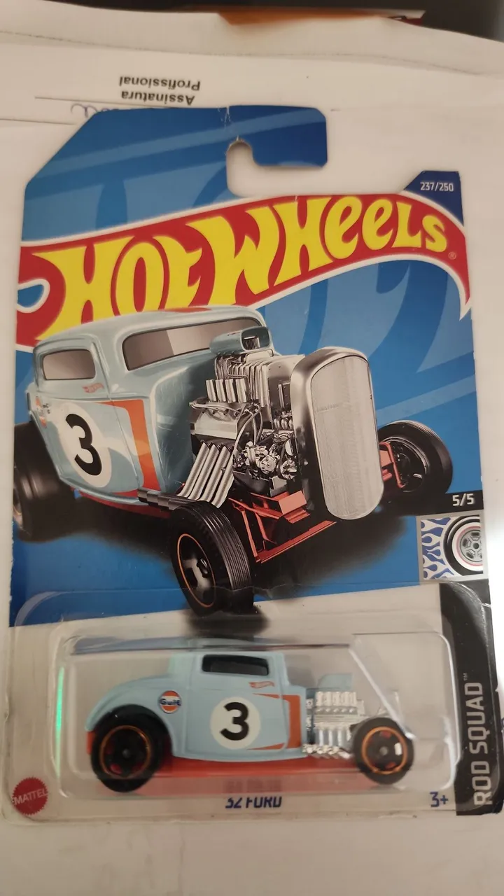 Hot Wheels 1932 Ford 52 Rod Squad Gulf 237/250