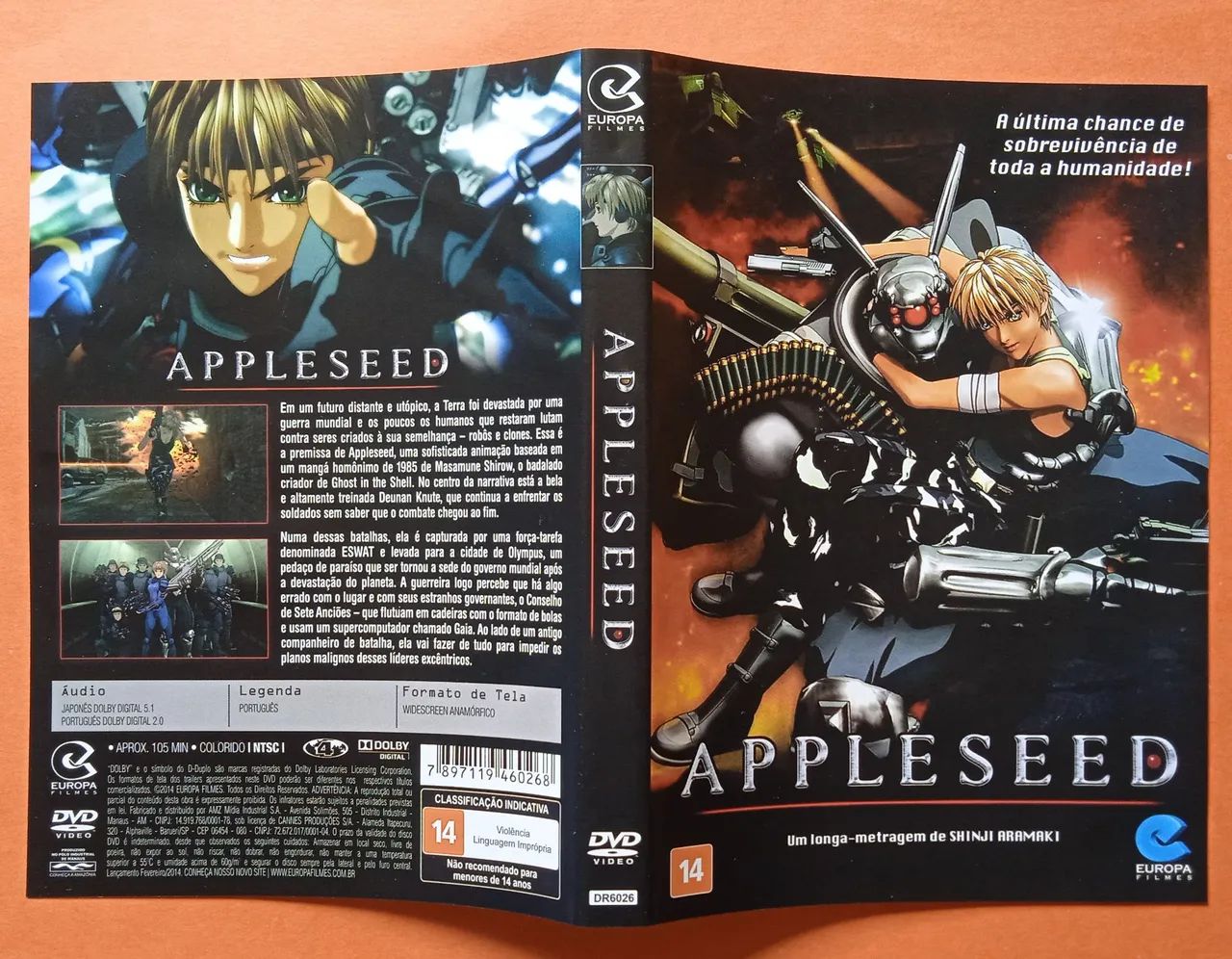 Dvd Appleseed - Hobbies e coleções - Pilarzinho, Curitiba