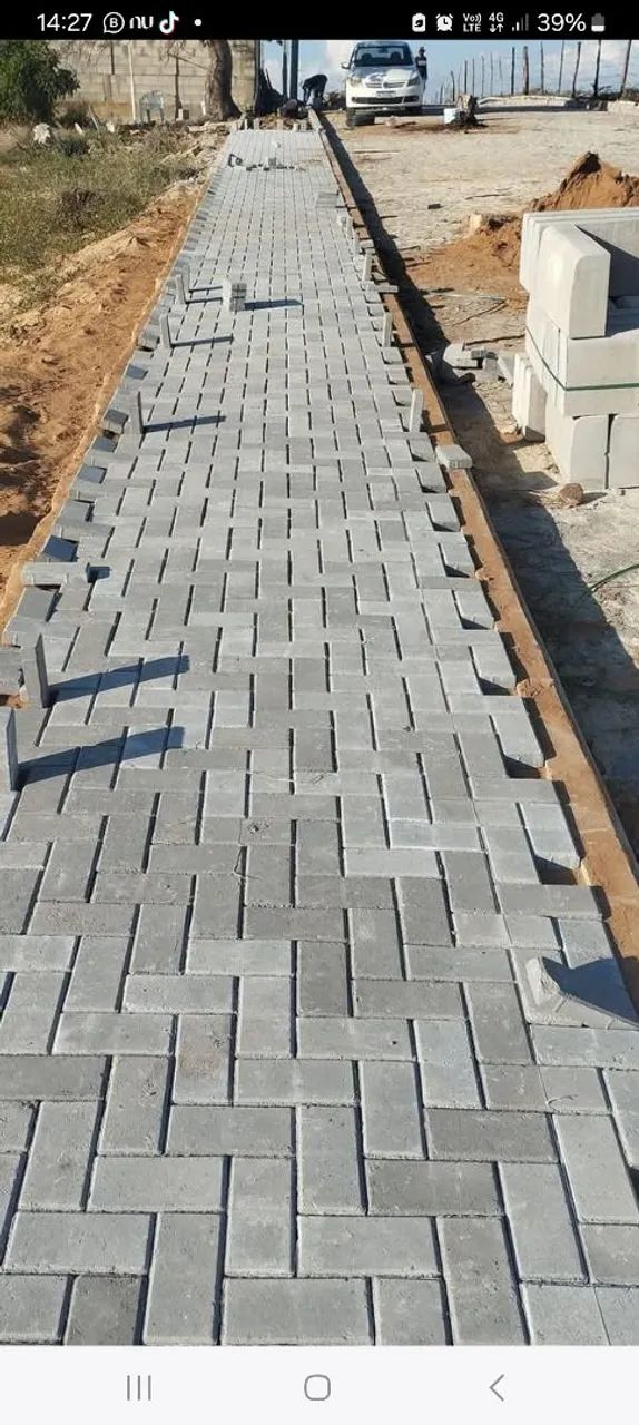 Pavimentação de alta qualidade