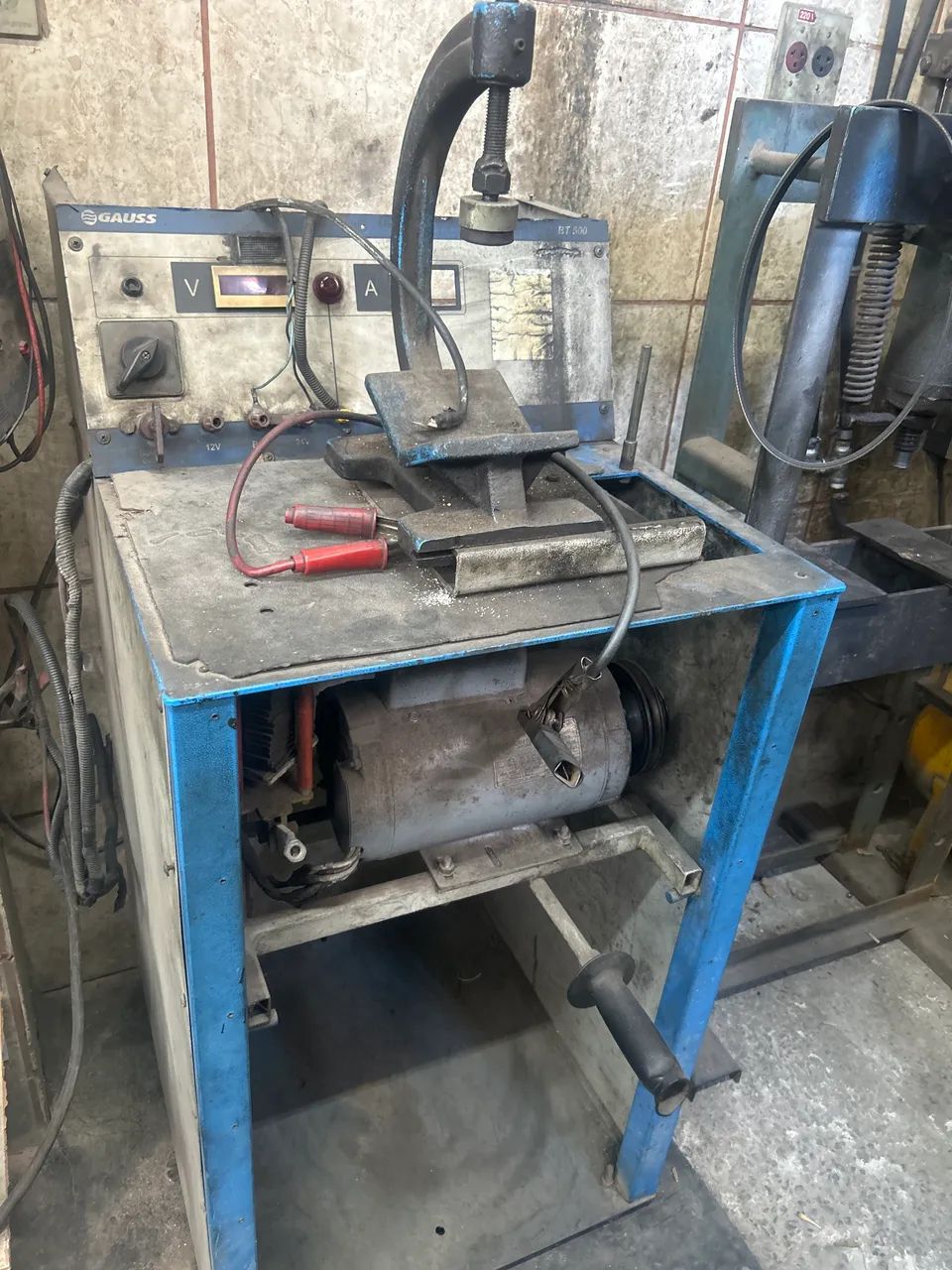 Banca testar alternador 12/24v gauss BT500 teste alternador alternador 