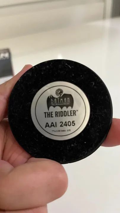 Miniatura Charada Batman Animated Series - Eaglemoss DC Super Hero Collection - Foto 4