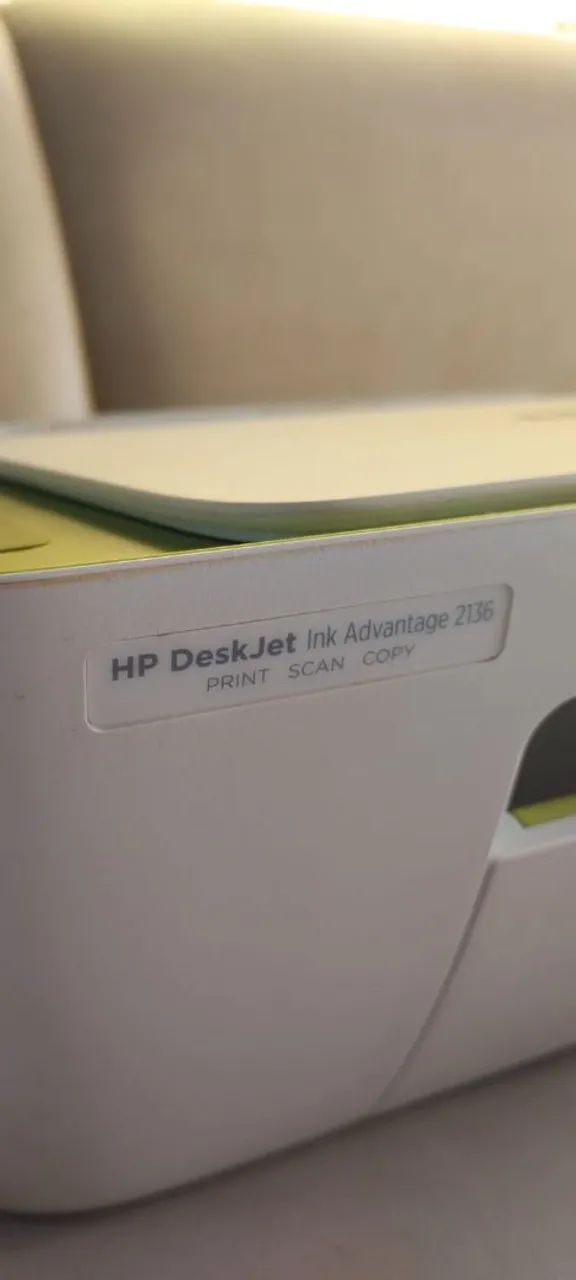 Impressora Multifuncional HP Deskjet Ink Advantage 2136 - Foto 4