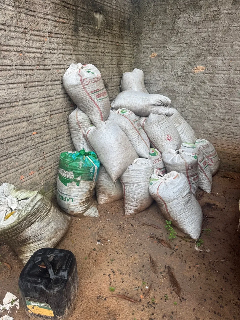 Sacos de produto para jardinagem e agricultura