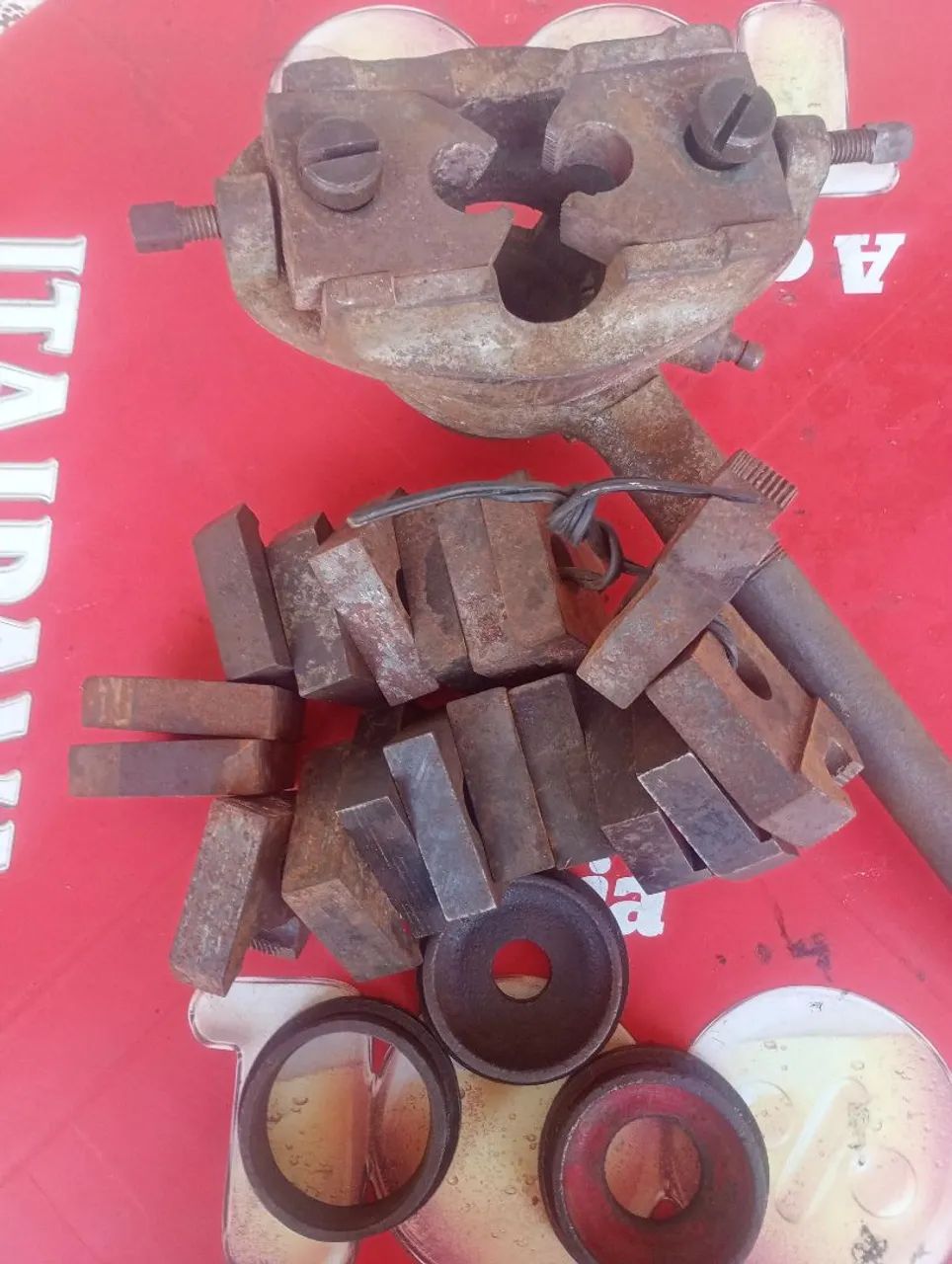 Tarraxa de 2 polegadas com varios cossinetes