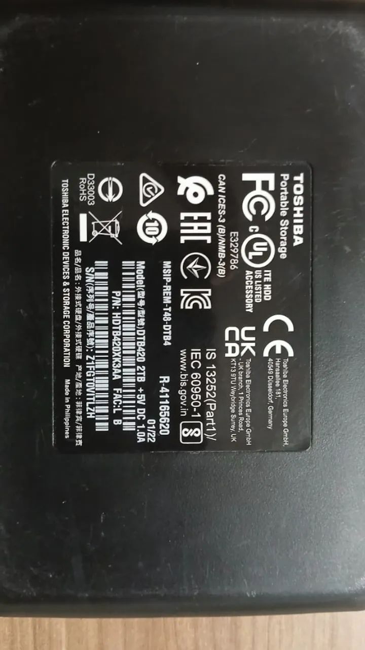 HD 2 TB Toshiba - Foto 3