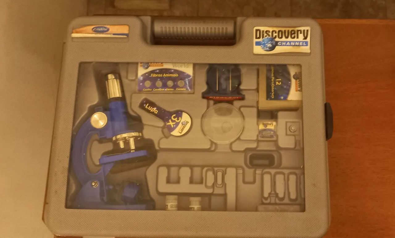 Kit Microscópio Discovery Channel