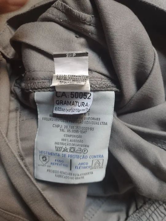 Calça anti chamas eletricista  - Foto 5