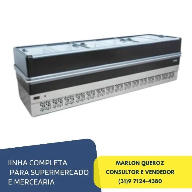 Ilha de Congelados 3M Light Preta Polar