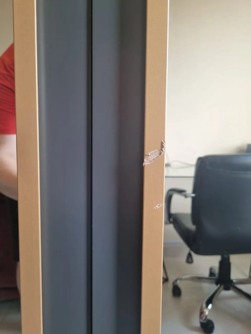 Guarda Roupa Casal Espelho Pés 6 Portas 4 Gavetas Ripado Absolut New Gelius - Foto 5