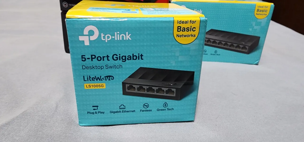 Switch Gigabit TP-Link 5 Portas LS1005G Litewave