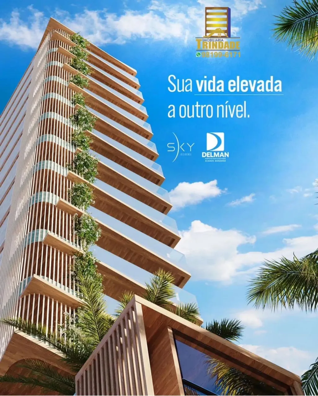 Exclusivo Apartamento de LUXO Na PONTA D AREIA, RENTE MAR LIVRE, Sky