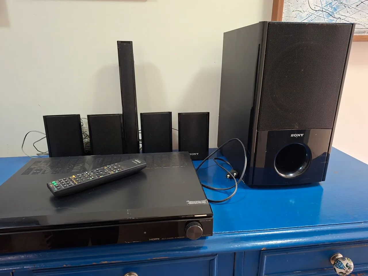 HOME THEATER SONY Aparelhos de Som Setor Central (Gama