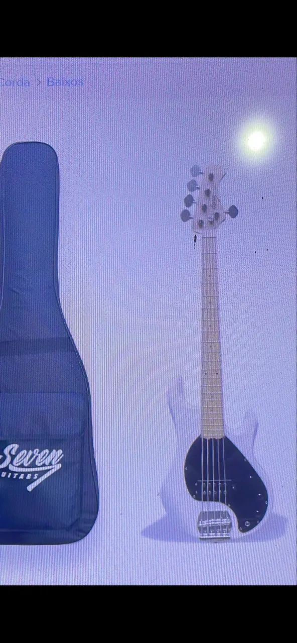 Contrabaixo Washburn 6 C e Seven 5 c music man - Instrumentos