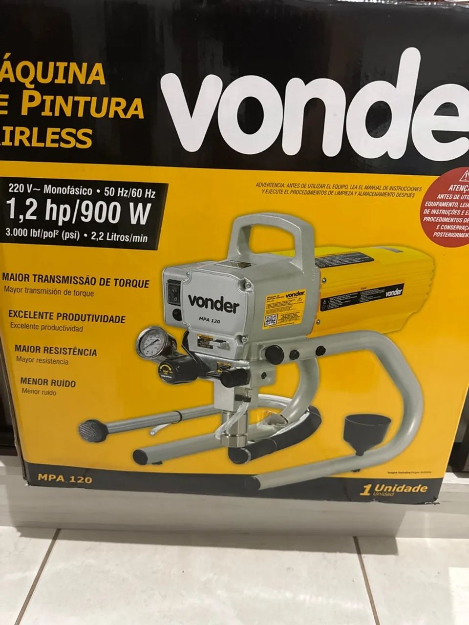 Máquina de pintura Airless - Foto 2