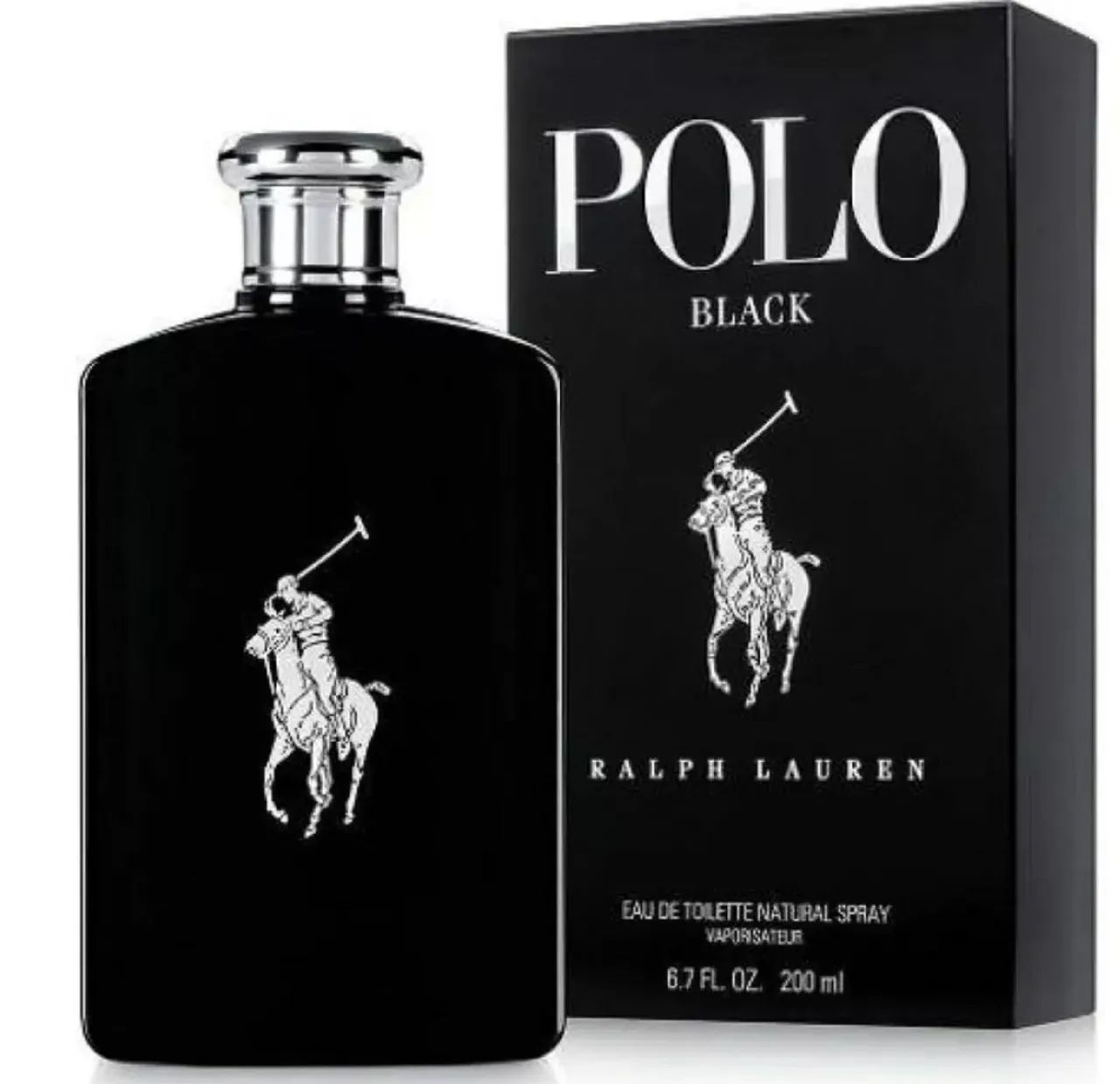 Perfume Polo Black Ralph Lauren Eau de Toilette 200ml