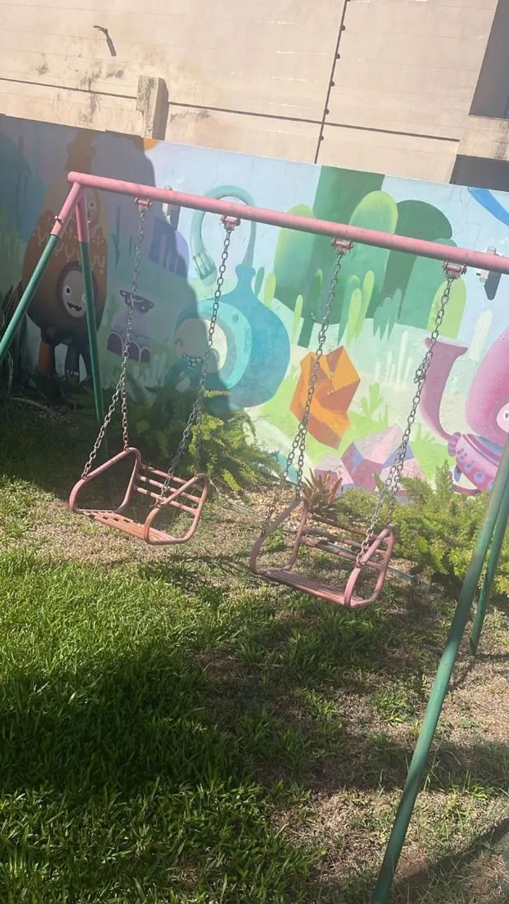 Balanço infantil de ferro- Divertido e colorido - Foto 4