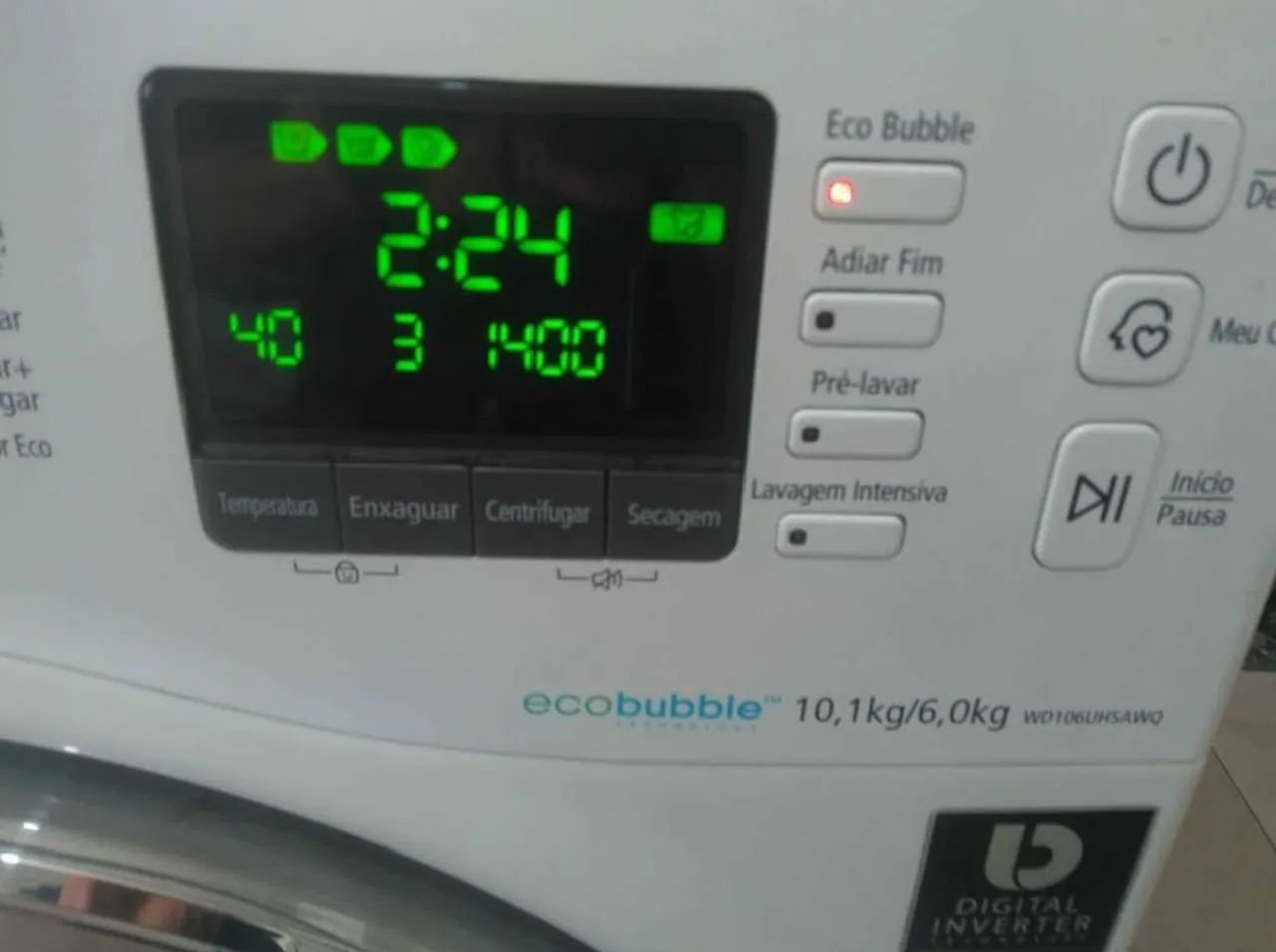 Lava e seca Samsung 10.1 inverte  - Foto 5