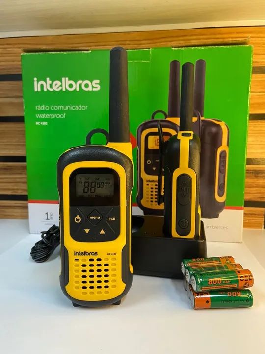 Walkie Talkie Intelbras RC 4102 - Novo - Foto 2