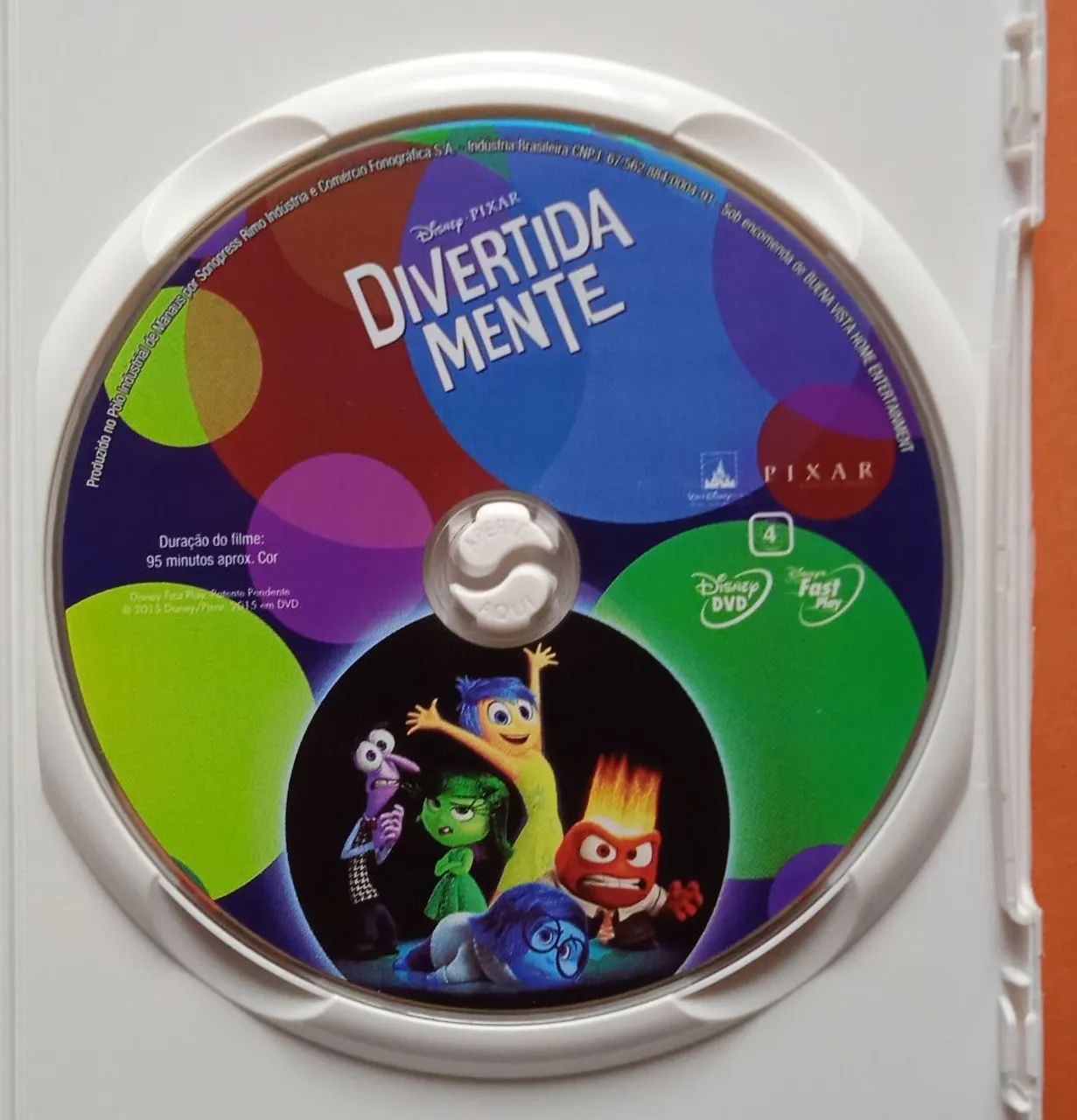 DVD Divertida Mente - Disney Pixar - Foto 4