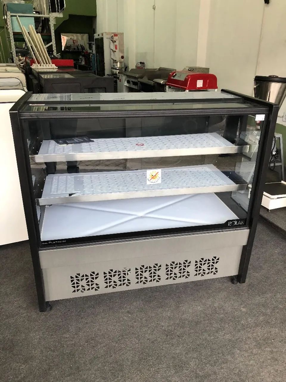 Balcão refrigerado de 1.25 - Frios e Laticinios, Novo. 