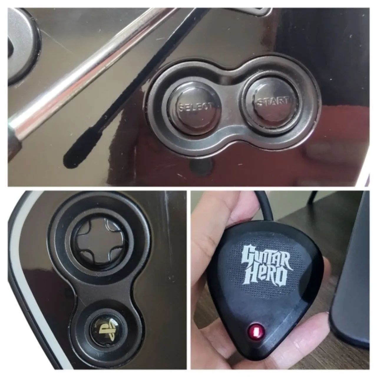 Guitarra Guitar Hero Legends Of Rock PS3 Activision - Funciona Perfeitamente - Foto 5