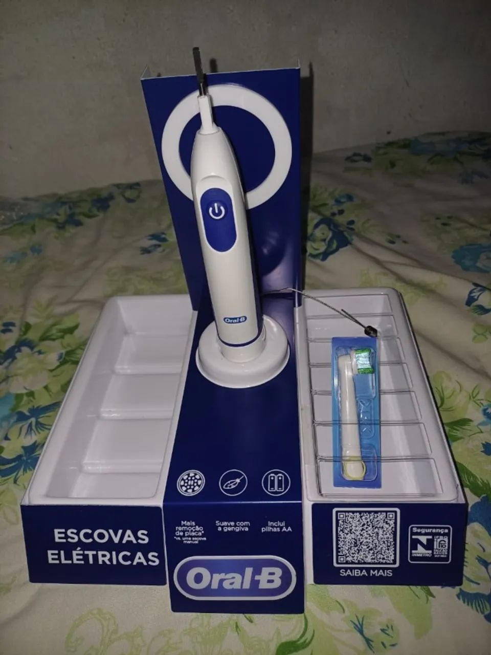 Escova elétrica oral-b pró saúde  - Foto 3
