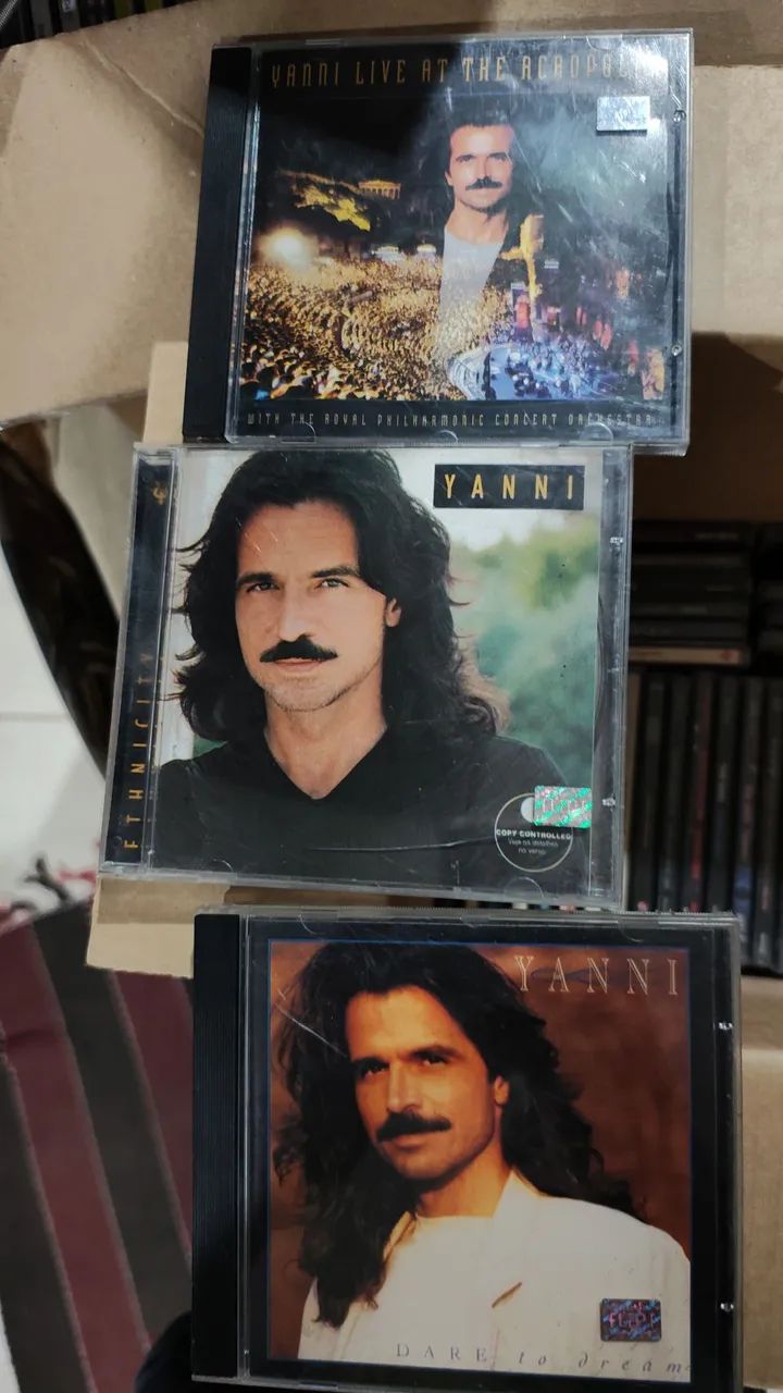 CDs Yanni - lote 3 cds
