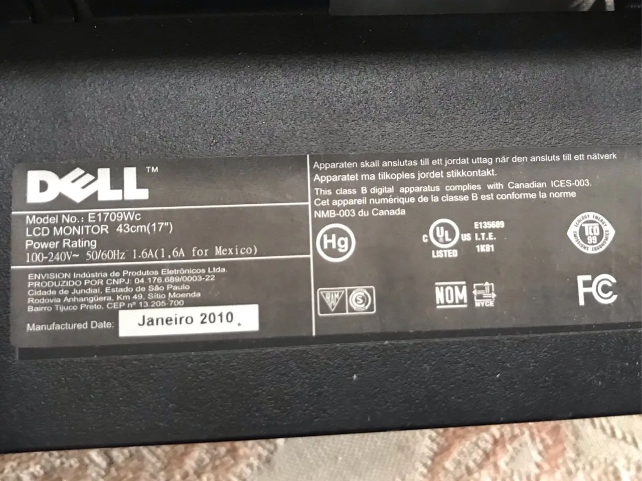 Monitor Dell 15 Polegadas - Foto 3