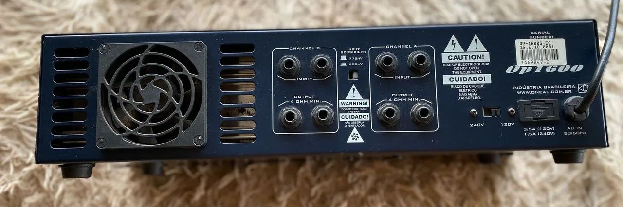 Amplificador Oneal 1600 OP Series - Foto 2