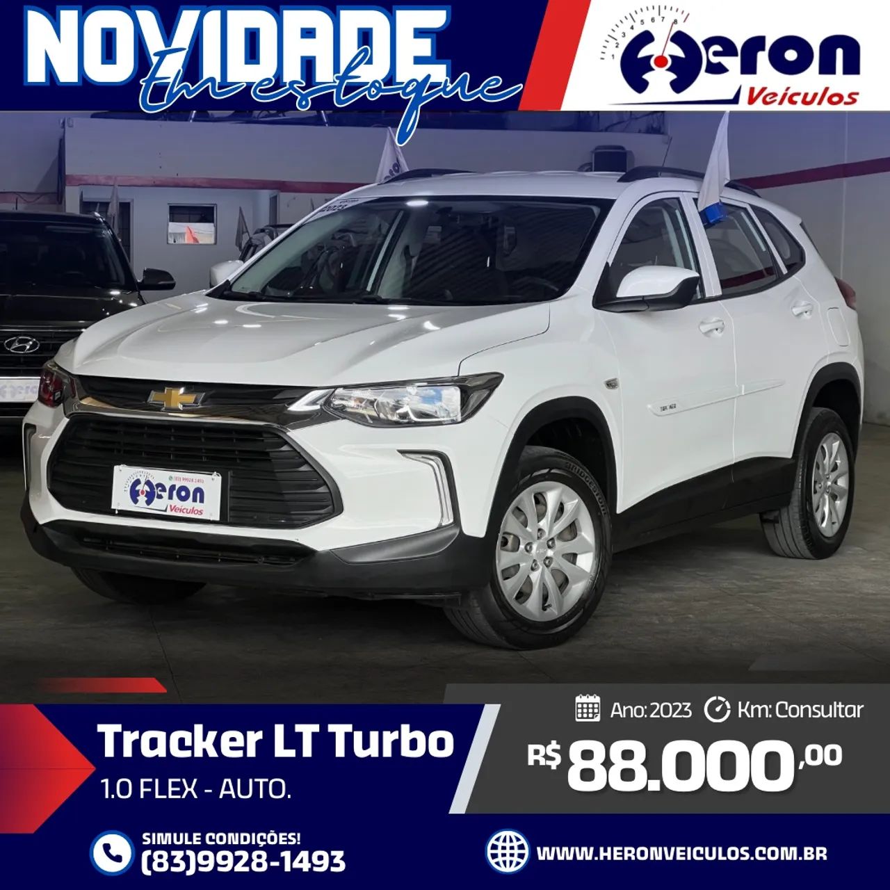 Chevrolet Tracker TRACKER 1.0 Turbo 12V Flex Aut. 2023