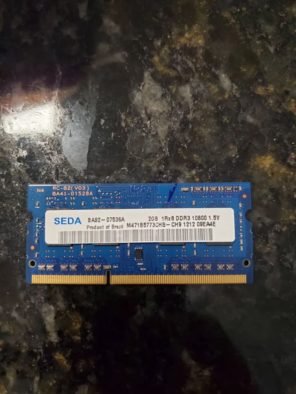 Memória RAM DDR3 2GB SEDA 10600