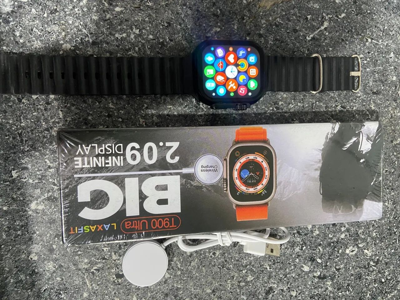 Relógio Smartwatch t900 ultra  - Foto 2