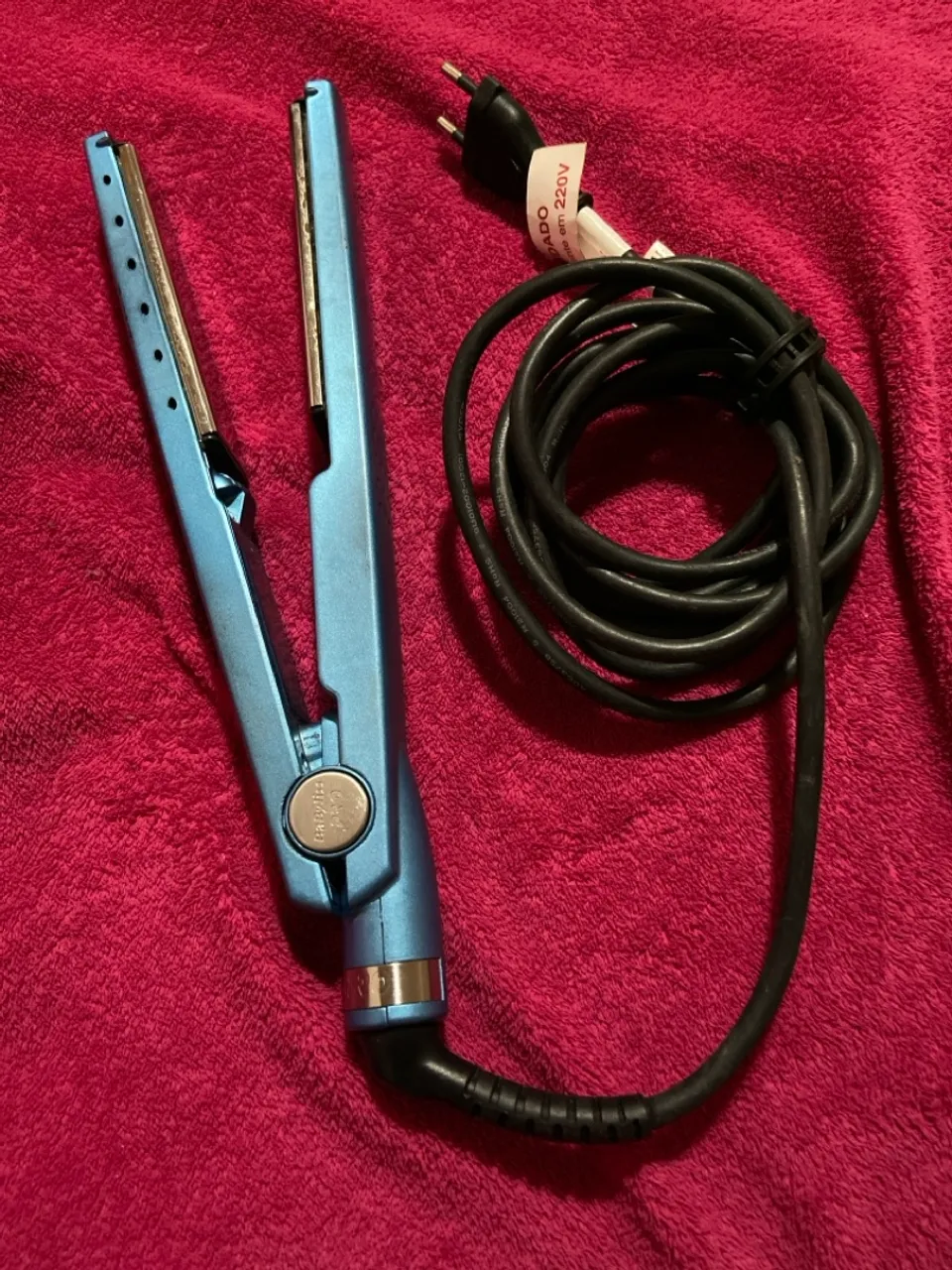 Prancha Babyliss Pro Nano Titanium 220v