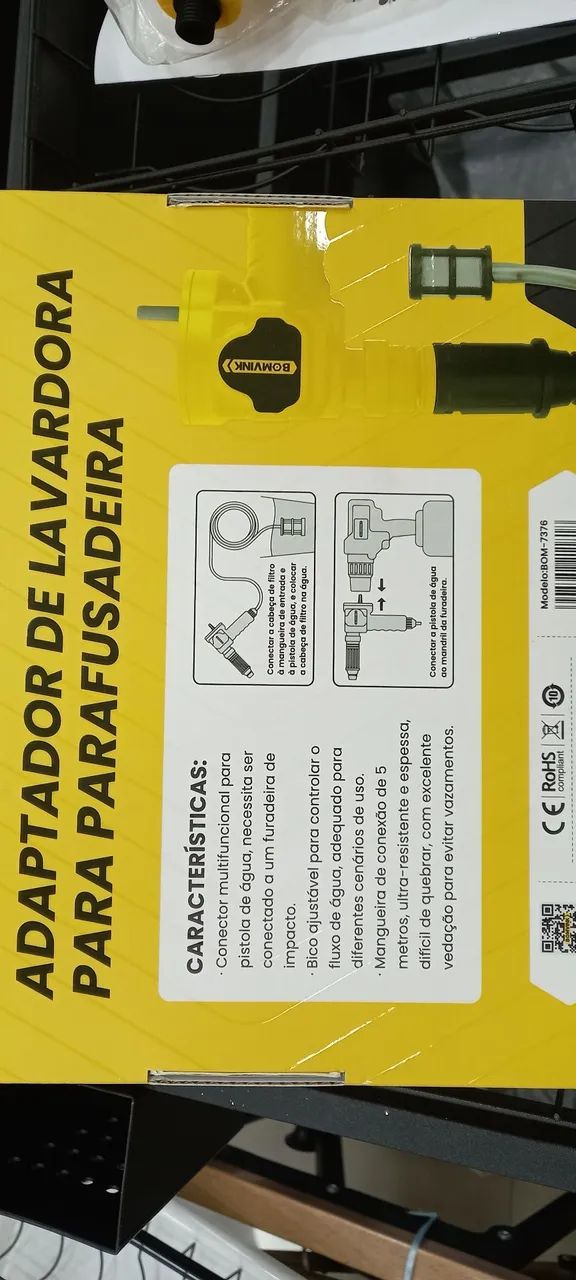 Adaptador para furadeira lavadora de pressão421230937774510083