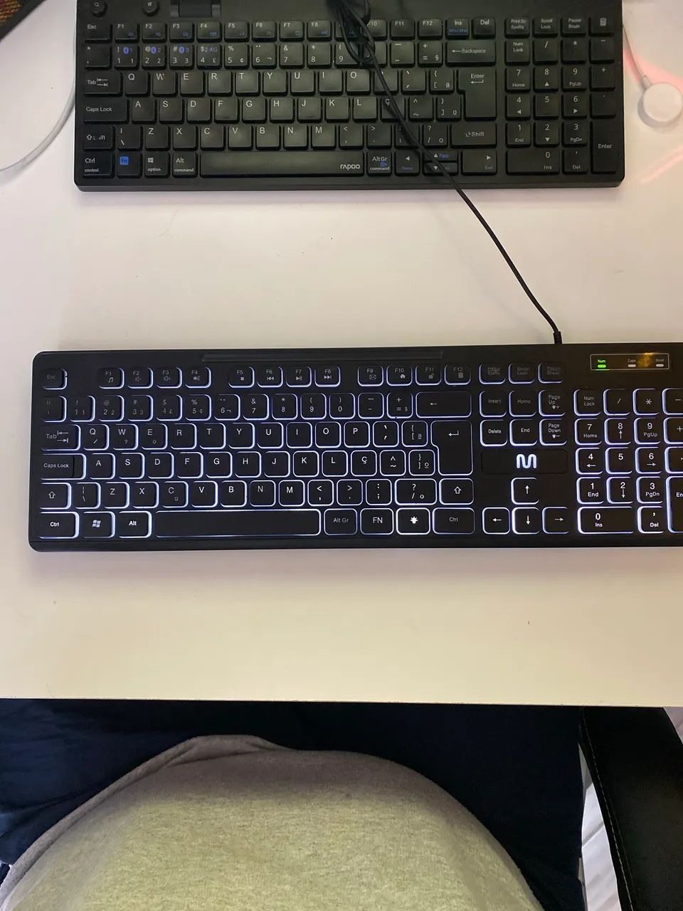 Teclado Multilaser Retroiluminado 64167709870723120