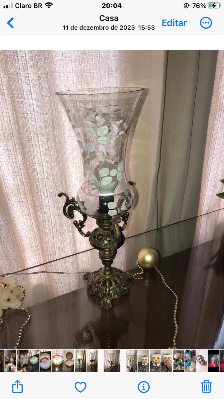 LUMINÁRIA DÉCADA 20 - Foto 2