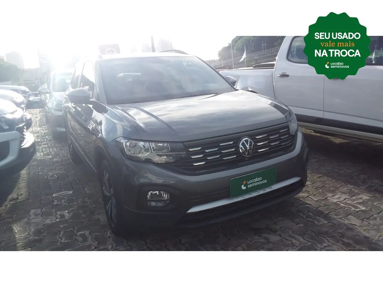 Volkswagen T-cross 2024 1.0 200 tsi total flex comfortline automático - Foto 3