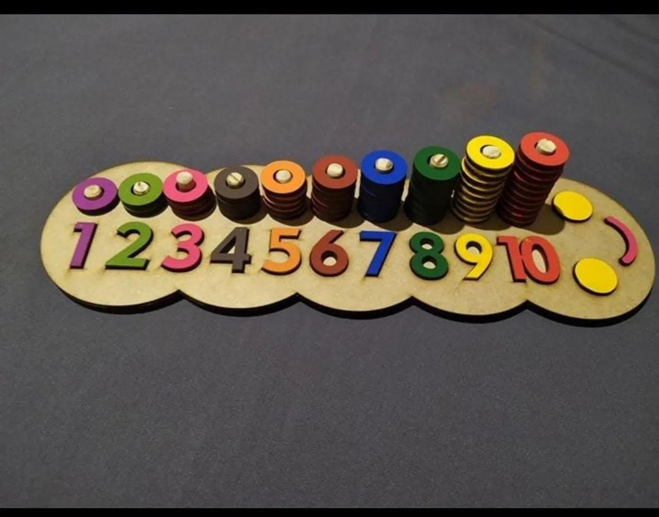 Brinquedo pedagógico madeira  - Foto 6